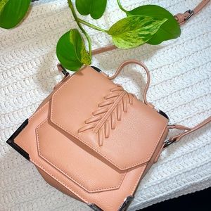 LIONEL SATCHEL: PINK VEGAN LEATHER